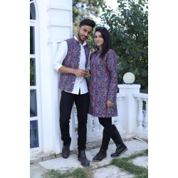 Bagru Cotton Printed Reversible Quilted Jacket – Smart, Stylish & Comfortable!