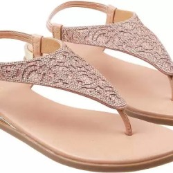 Women Pink Flats Sandal