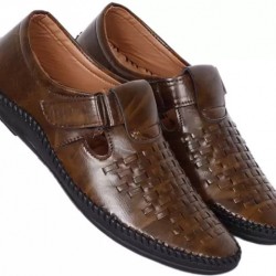 Men Brown Sandal