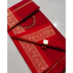 Woven Handloom Cotton Silk Saree